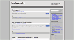 Desktop Screenshot of numbergrinder.com